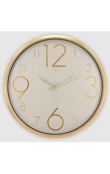 Galaxy Premium Serisi Sessiz Akar Latin Rakamlı Özel Modern Kadran 50 Cm Duvar Saati Gold