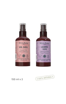 Doğal Lavanta Ve Gül Suyu 1.maya , %100 Doğal, Yağlı, 150mlx2 Doğal Lavanta Ve Gül Suyu 1.maya , %100 Doğal, Yağlı, 150mlx2