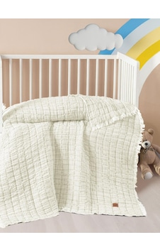 Kanz Light Dolgulu Müslin Çift Kat Bebek Yorganı 115x125 cm - Bej R8L89018426N1 Kanz Light Dolgulu Müslin Çift Kat Bebek Yorganı 115x125 cm - Bej R8L89018426N1