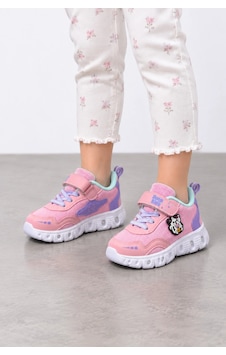 Ht Hotin Sonic Çocuk Cırtlı Günlük Spor Ayakkabı - Pembe Ht Hotin Sonic Çocuk Cırtlı Günlük Spor Ayakkabı - Pembe
