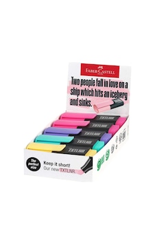 Nusrat Bilişim Faber Fosforlu Kalem Mini 10 Mixed Pastel B 5030154212000 Çok Renkli