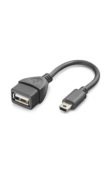 Mini Usb To Usb Otg Kablo - Siyah Hn4591 Mini Usb To Usb Otg Kablo - Siyah Hn4591