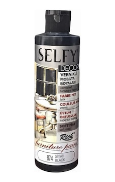 Rich Selfy Decor Akrilik Boya 874 Siyah 240 Cc Rich Selfy Decor Akrilik Boya 874 Siyah 240 Cc