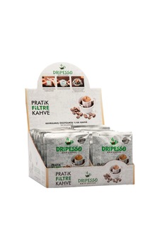Dripesso Öğütülmüş Pratik Filtre Kahve 50 x 8 G Dripesso Öğütülmüş Pratik Filtre Kahve 50 x 8 G