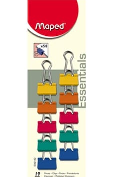 Maped Kıskaç (Klips) Renkli 10 LU 19 MM 036102