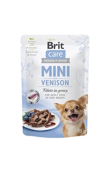 Brit Care Mini Adult Geyik Etli Soslu Fileto Küçük Irk Yetişkin Köpek Konservesi 85 Gr 110-20002.01 Brit Care Mini Adult Geyik Etli Soslu Fileto Küçük Irk Yetişkin Köpek Konservesi 85 Gr 110-20002.01