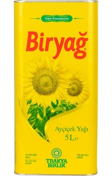 Trakyabirlik Biryağ Ayçiçek Yağı 4 x 5 L Trakyabirlik Biryağ Ayçiçek Yağı 4 x 5 L