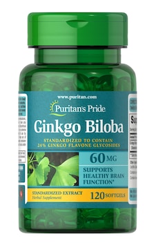Puritan's Pride Ginkgo Biloba Mabet Ağacı Brain Functions 120 Cap