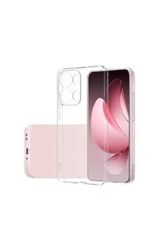 Oppo Reno 13 Pro Kılıf Zore Süper Silikon Kapak Şeffaf Oppo Reno 13 Pro Kılıf Zore Süper Silikon Kapak Şeffaf