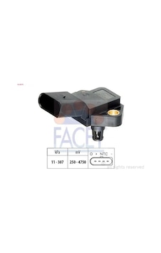 Vw Passat B5.5 Map Sensoru 1.9 Tdi 2002-2005 Avf Awx Facet 103075 Vw Passat B5.5 Map Sensoru 1.9 Tdi 2002-2005 Avf Awx Facet 103075