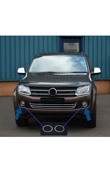 Volkswagen Amarok 2010 Sonrası Sis Lambası Kaplama Krom
