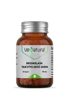 Bromelain Takviye Edici Gıda 60 Kapsül