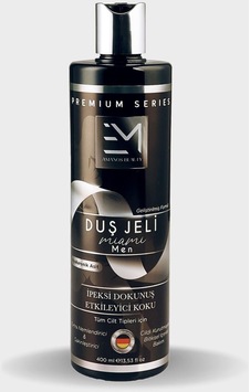 Em Amanos Beauty Erkek Miami Nemlendirici Duş Jeli 400 ML Em Amanos Beauty Erkek Miami Nemlendirici Duş Jeli 400 ML