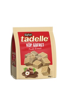 5 Adet Tadelle Küp Gofret Fındık Kremalı 200 G 5 Adet Tadelle Küp Gofret Fındık Kremalı 200 G