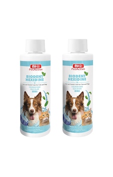Bio Petactive Biodent Hexidine Kedi Ve Köpekler İçin Ağız Bakım Ürünü 250 Ml X 2 Adet Bio Petactive Biodent Hexidine Kedi Ve Köpekler İçin Ağız Bakım Ürünü 250 Ml X 2 Adet