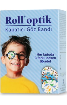 Roll Optik Erkek Kapatıcı Göz Bandı 50 Adet Roll Optik Erkek Kapatıcı Göz Bandı 50 Adet