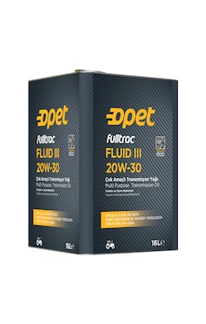Opet 20W-30 Fulltrac Fluid III Şanzıman Yağı 16 L