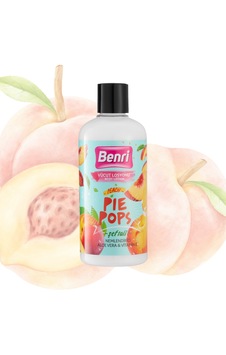Benri Şeftali Pie Pops Nemlendirici Vücut Losyonu 500 ML Benri Şeftali Pie Pops Nemlendirici Vücut Losyonu 500 ML