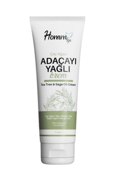 Homm Life Çay Ağacı ve Adaçayi Yağlı Krem 75 ML Homm Life Çay Ağacı ve Adaçayi Yağlı Krem 75 ML