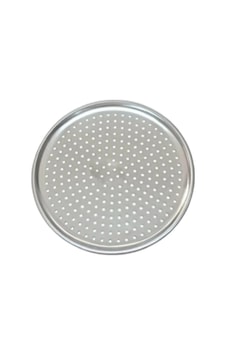 Paslanmaz Çelik Pizza Tepsisi 32 Cm Gri