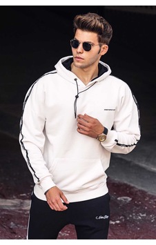 Madmext Madmext Beyaz Kapüşonlu Sweatshirt 4721-beyaz Beyaz Madmext Madmext Beyaz Kapüşonlu Sweatshirt 4721-beyaz Beyaz