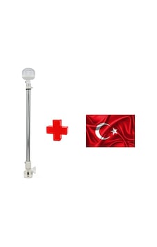 Sealux Demir Fenerli Bayrak Direği Katlanabilir 50 CM + Bayrak Sealux Demir Fenerli Bayrak Direği Katlanabilir 50 CM + Bayrak