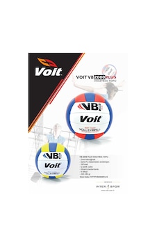 Voit VB2000 Plus No 5 Voleybol Topu Çok Renkli Voit VB2000 Plus No 5 Voleybol Topu Çok Renkli