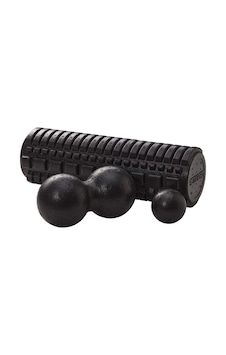 Actifoam Masaj Seti Spor Fitness seti Köpük Rulo Masaj Topu - Siyah Actifoam Masaj Seti Spor Fitness seti Köpük Rulo Masaj Topu - Siyah