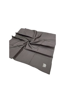 Levidor Düz Twill Ipek Eşarp - Füme Füme Levidor Düz Twill Ipek Eşarp - Füme Füme