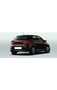 Hyundai İ20 Uyumlu Krom Arka Tampon Çıtası 2014 Ve Sonrası