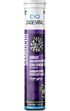 Zade Vital Sambucus Nigra Vitamin C & Zeytin Yaprağı Eki & Ç Zade Vital Sambucus Nigra Vitamin C & Zeytin Yaprağı Eki & Ç