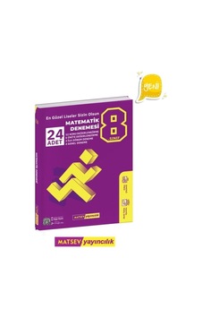 Matsev 8.sınıf Matematik 24 Denemesi