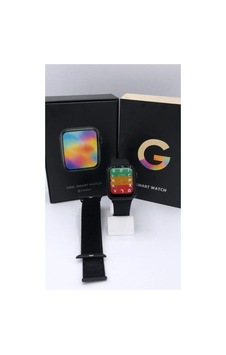 G68l Smart Watch 6s Akıllı Saat Yan Tuşlar Aktif Uygulama Çift Kordon Siyah G68l Smart Watch 6s Akıllı Saat Yan Tuşlar Aktif Uygulama Çift Kordon Siyah