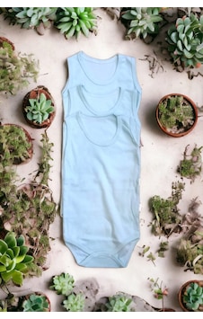 Salar Ticaret Bebek Basic Ribana Bisiklet Yaka Fitilli 3lü Atlet Body -yeşil Yeşil Salar Ticaret Bebek Basic Ribana Bisiklet Yaka Fitilli 3lü Atlet Body -yeşil Yeşil