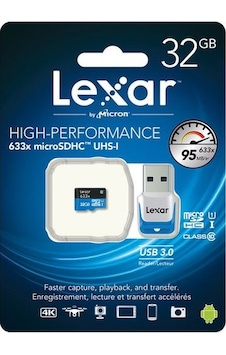 Lexar 32Gb 633X Microsdhc Hafıza Kartı Lexar 32Gb 633X Microsdhc Hafıza Kartı
