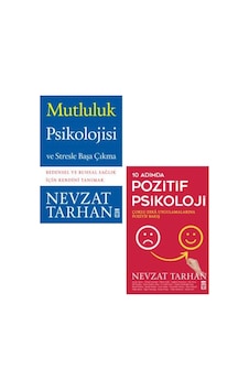 Mutluluk Psikolojisi + 10 Adımda Pozitif Psikoloji 2 Kitap Set - Nevzat Tarhan Mutluluk Psikolojisi + 10 Adımda Pozitif Psikoloji 2 Kitap Set - Nevzat Tarhan