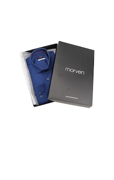 Morven Slim Fit Düz Sert Yaka Uzun Kollu Gömlek 99mc004002201 Lacivert Morven Slim Fit Düz Sert Yaka Uzun Kollu Gömlek 99mc004002201 Lacivert