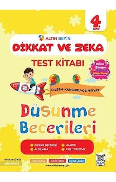 Altın Nokta 4. Sınıf Dikkat Ve Zeka Test Kitabı Altın Nokta 4. Sınıf Dikkat Ve Zeka Test Kitabı
