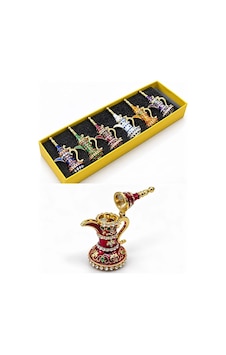 Dekoratif Swarovski Taşlı İbrik Seti 6 Lı Set. Alk6187 Dekoratif Swarovski Taşlı İbrik Seti 6 Lı Set. Alk6187