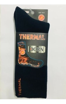 Born Erkek  Lacivert Termal Çorap 3'Lü Lacivert 40-44 Lacivert