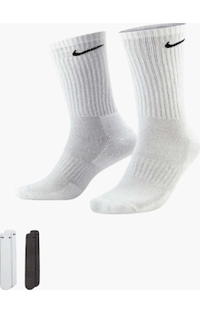 Nike Sx7664-964 Everyday Cushioned Crew Antrenman Çorapları 3 Çift Cok Renklı