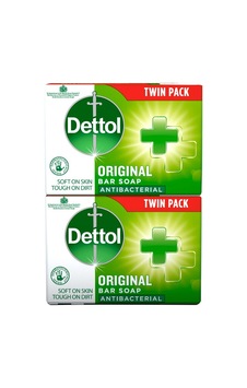 Dettol Antibacterial Bar Soap Original Sabun 2x100gr