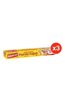 Koroplast 16Lı Hazır Kesilmiş Pişirme Kağıdı X 3 Paket (42*37 Cm) Koroplast 16Lı Hazır Kesilmiş Pişirme Kağıdı X 3 Paket (42*37 Cm)