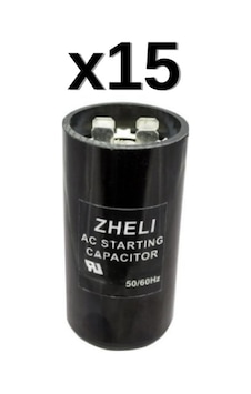 15'li Zheli 216-259 Μf 46x86 Mm 220 Acv İlk Hareket/kalkış Kondansatörü 15'li Zheli 216-259 Μf 46x86 Mm 220 Acv İlk Hareket/kalkış Kondansatörü