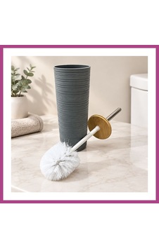 Gees Global Bambu Kapaklı Klozet Fırçası Gbzs Gees Global Bambu Kapaklı Klozet Fırçası Gbzs