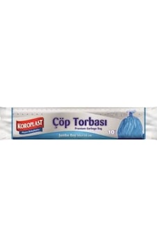 Koroplast Premium Jumbo Boy Çöp Torbası 10'lu 80 x 110 CM Koroplast Premium Jumbo Boy Çöp Torbası 10'lu 80 x 110 CM