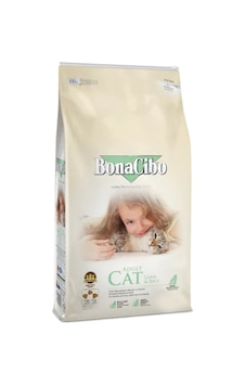 BonaCibo Kuzu Etli ve Pirinçli Yetişkin Kedi Maması 2 KG