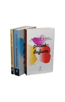 Gorki Otobiyografik Üçleme Seti-3 Kitap Takım - Maksim Gorki - Yordam Edebiyat