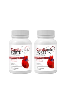 Cardiamin Forte 2 Kutu Multivitaminli Omega3lü 60 Soft Jel Kapsüllü Formül Cardiamin Forte 2 Kutu Multivitaminli Omega3lü 60 Soft Jel Kapsüllü Formül