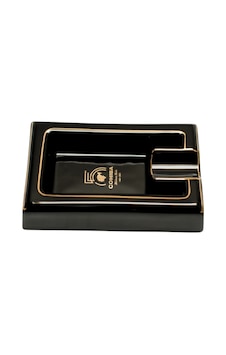 Cohiba 55. Yıl Özel Seri Siyah Gold Porselen Tekli Puro Küllüğü Tr10035 Cohiba 55. Yıl Özel Seri Siyah Gold Porselen Tekli Puro Küllüğü Tr10035